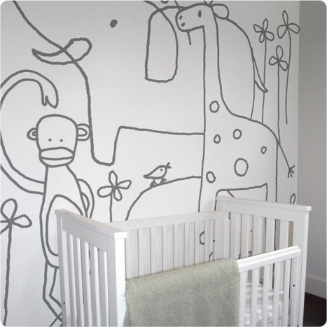 Why Didn't I Invent This? Removable Wallpaper For Your Kids' Room | 90045 Trending | Scoop.it