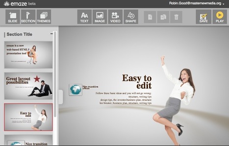 Easily Create Great HTML5 Presentations That Work Across Devices with Emaze | Presentation Tools | Scoop.it
