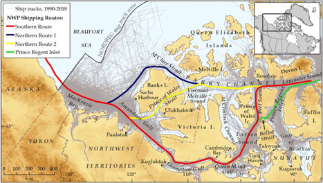 TRADE: Sea ice choke points reduce the length of the shipping season in the Northwest Passage  | Revue de presse - Club DEMETER | Scoop.it