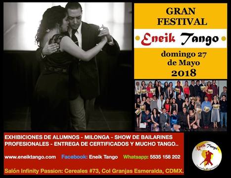 México: Festival Eneik Tango | Mundo Tanguero | Scoop.it