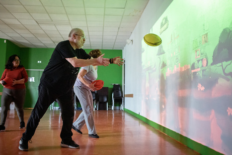 Exergames assistés par un mur immersif et interactif : un outil idéal pour la santé physique et cognitive des seniors | Life Sciences Université Paris-Saclay | Scoop.it