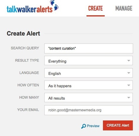Create Persistent Searches and Monitor Specific Keywords with the Best Google Alerts Alternative: TalkWalker Alerts | Content Curation World | Scoop.it