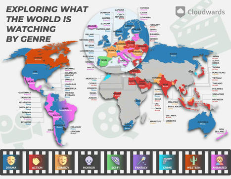 España es una rareza mundial en los tipos de películas que más gustan, según este mapa | Music & relax | Scoop.it