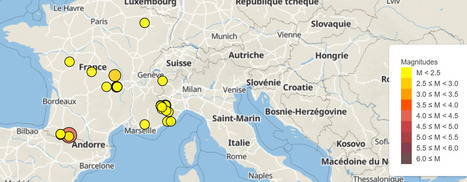 Franceseisme.fr - Évènement "notable" de magnitude 4 à 4,7 à 11h23, épicentre près de Lesponne | Vallées d'Aure & Louron - Pyrénées | Scoop.it