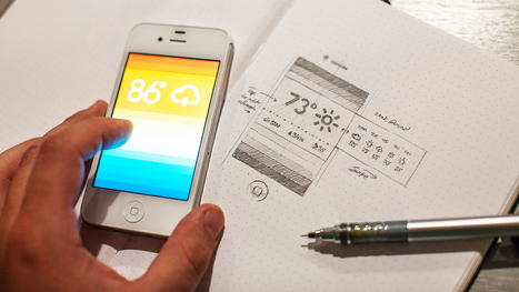 iPhone App Tries To Make You Feel The Weather, Via Color | color | Scoop.it