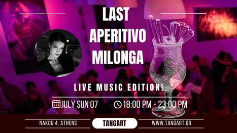 ¡Última APERITIVO MILONGA de mis amores! | Mundo Tanguero | Scoop.it