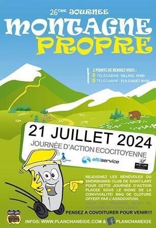 Journée Montagne propre à Saint-Lary Soulan le 21 juillet | Vallées d'Aure & Louron - Pyrénées | Scoop.it