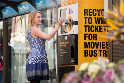 Le recyclage de bouteilles en plastique récompensé par des billets d’autobus | Veille territoriale AURH | Scoop.it