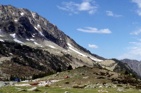 Futur refuge d'Aygues-Cluses en construction - Yolande Nollen | Vallées d'Aure & Louron - Pyrénées | Scoop.it