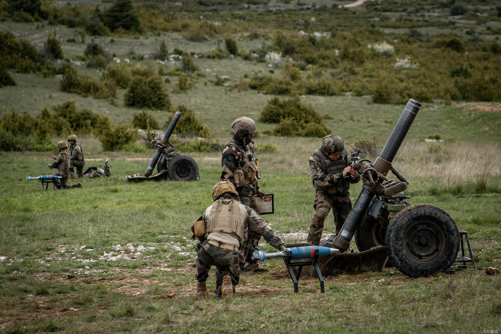 1930 Ordnance ML 3-inch mortar 81 mm Aubagne ::: Le monde