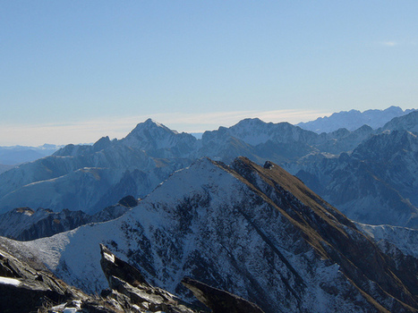 L'Arbizon depuis le pic Cremat le 31 octobre 2013 - Photo Simon d'Etache | Vallées d'Aure & Louron - Pyrénées | Scoop.it