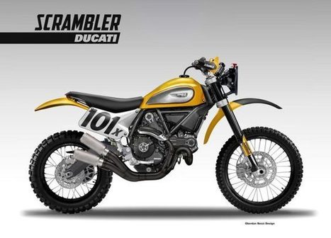 Ducati Scrambler Baja Racer Concept by Oberdan Bezzi | Ductalk: What's Up In The World Of Ducati | Scoop.it