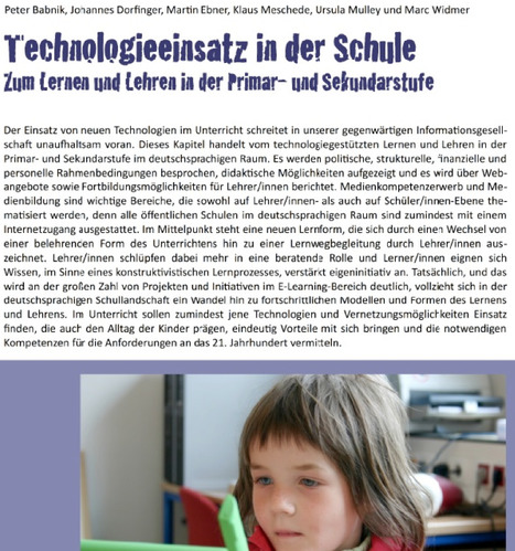 Technologieeinsatz in der Schule | Medien – Unterrichtsideen | Scoop.it