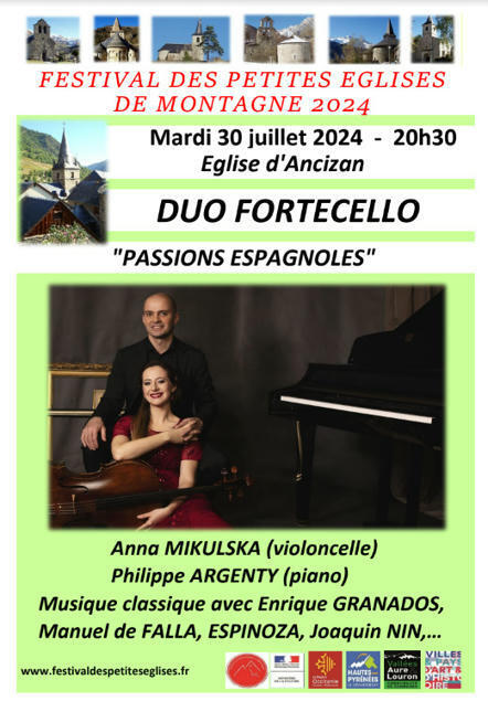 Duo Fortecello à Ancizan le 30 juillet | Vallées d'Aure & Louron - Pyrénées | Scoop.it