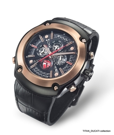 Titan Ducati special edition watches | Rush Lane | Ductalk: What's Up In The World Of Ducati | Scoop.it