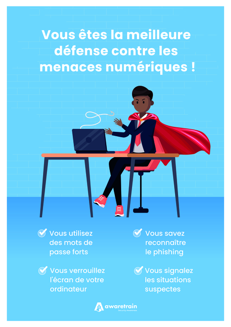 Posters gratuits de sensibilisation à la sécurité | Formation | Digital | Management & plein de sujets intéressants... | Scoop.it