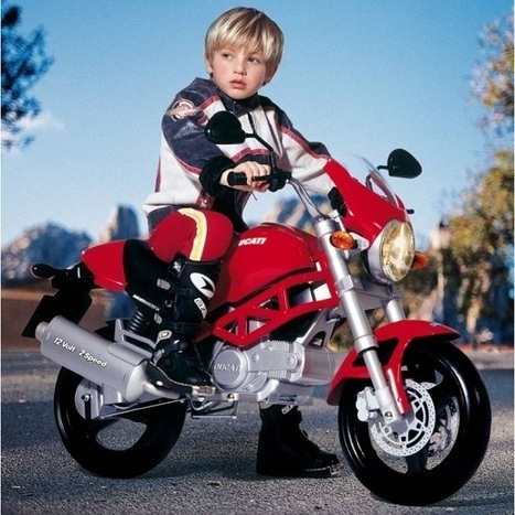 Get your kids an electric Ducati motorcycle - The Red Ferret Journal | Ductalk: What's Up In The World Of Ducati | Scoop.it