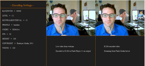 Encode Live Video to H.264/AVC with the New Flash Player 11 | Online Video Publishing | Scoop.it