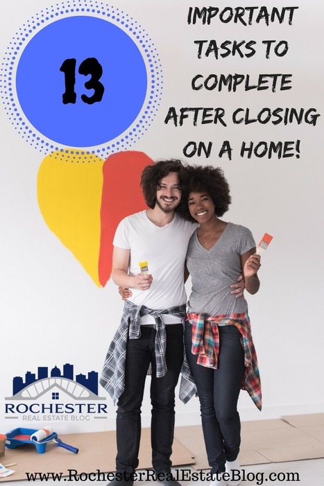 Top 13 Tasks To Complete After Closing On A Home | Best Florida Real Estate Scoops | Scoop.it