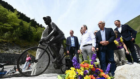 Raymond Poulidor trône désormais sur la montée du Pla d’Adet après une célébration empreinte d’émotion | Vallées d'Aure & Louron - Pyrénées | Scoop.it