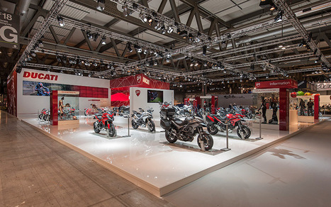 Ducati Display Stand by Point Studio | Ductalk: What's Up In The World Of Ducati | Scoop.it