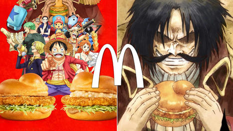 Au Japon, McDonald's dévoile une collab devenue virale avec One Piece | Art#9 | Scoop.it