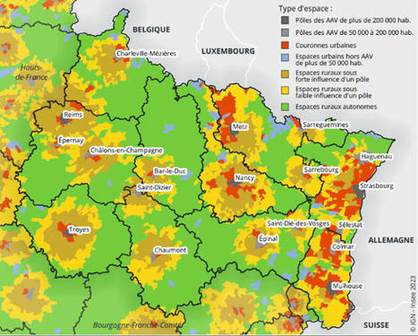 Les espaces les plus ruraux du Grand Est gagnent en attractivité résidentielle en 2020 | Insee | La SELECTION du Web | CAUE des Vosges - www.caue88.com | Scoop.it