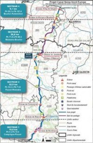 Le Canal Seine Nord Europe désormais « irréversible » | Veille territoriale AURH | Scoop.it