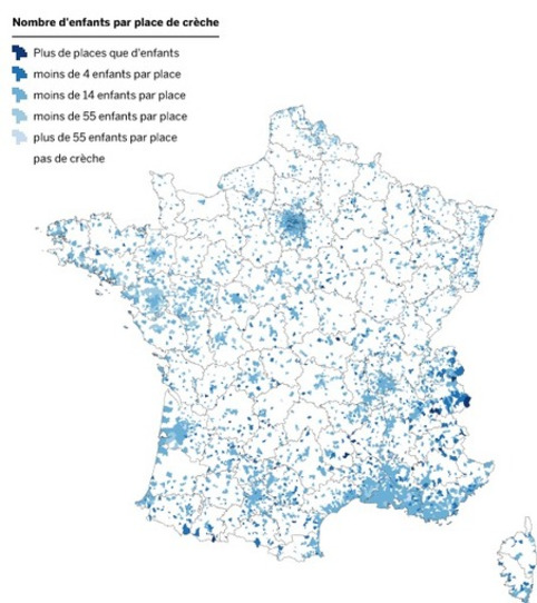 Crèches : les bien et les mal-lotis - Le Monde | Veille territoriale AURH | Scoop.it