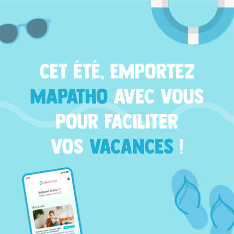 Mapatho vous accompagne pendant vos vacances | Fibromyalgie Actualités | Scoop.it