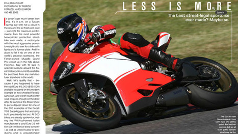 First Ride: Ducati 1199 Superleggera | Ductalk: What's Up In The World Of Ducati | Scoop.it
