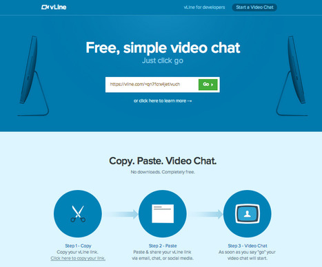 Instant Four-Way Free Videoconferencing Across All Devices with vLine | Online Collaboration Tools | Scoop.it
