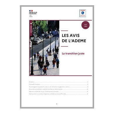 AVIS de l'ADEME - La transition juste | Energy Transition in Europe | www.energy-cities.eu | Scoop.it