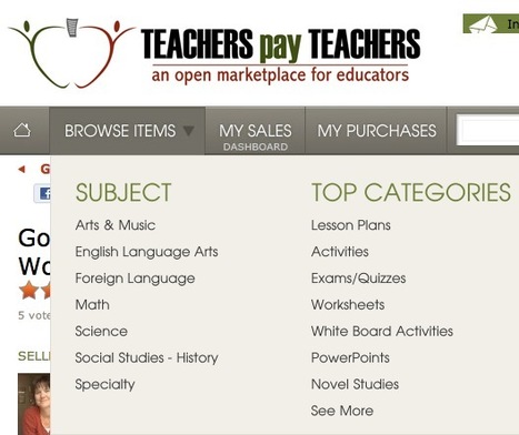 The Open Marketplace for Guides, Tutorials and Lesson Plans: TeachersPayTeachers | Online Business Models | Scoop.it