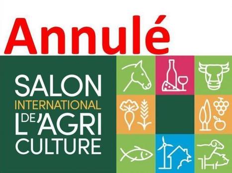 Le salon de l'agriculture 2021 est annulé | Actualité Bétail | Scoop.it
