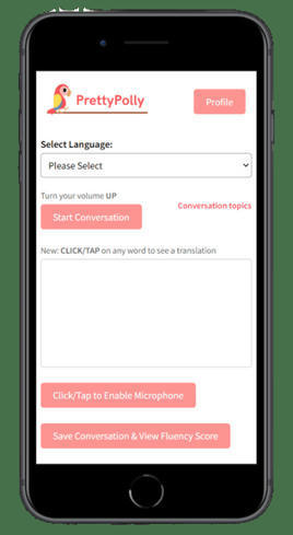 PrettyPolly - Learn a language by practicing speaking with AI | Tools for Teachers & Learners | Scoop.it