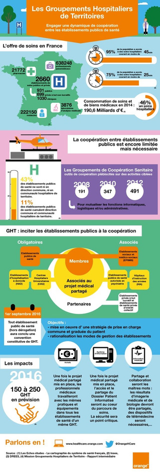 Les Groupements Hospitaliers de Territoires - Engager une dynamique de coopération entre les établissements publics de santé | Veille territoriale AURH | Scoop.it
