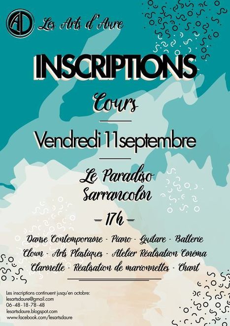 Rentrée pour Les Arts d'Aure à Sarrancolin le 11 septembre | Vallées d'Aure & Louron - Pyrénées | Scoop.it