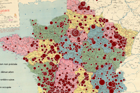 Une carte interactive recense les rafles des enfants juifs | "Qui si je criais...?" | Scoop.it