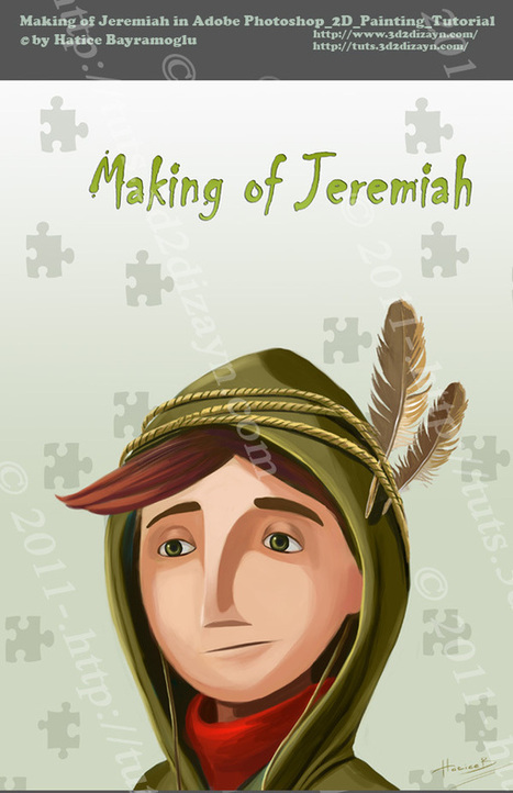 Making of Jeremiah 2d Painting tutorial in Adobe Photoshop CS3 | 3D2Dizayn Tutorials | Drawing and Painting Tutorials | Scoop.it