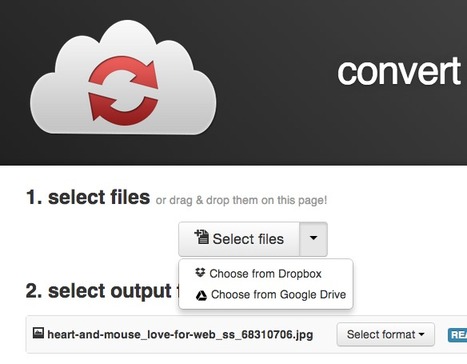 Convert Any File, Up To 1GB Into Any Other Format for Free with CloudConvert | Online Video Publishing | Scoop.it