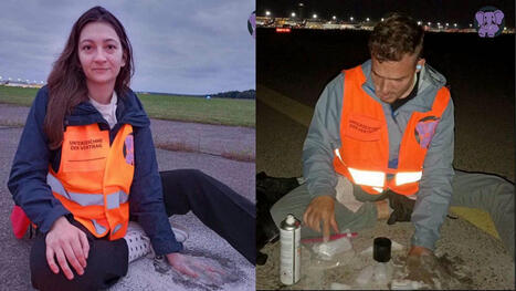 Climate activists glue themselves to Cologne-Bonn Airport runway as part of Europe-wide protest | Euronews | Agents of Behemoth | Scoop.it