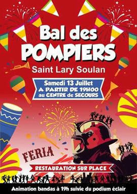 Bal des pompiers à Saint-Lary-Soulan le 13 juillet | Vallées d'Aure & Louron - Pyrénées | Scoop.it