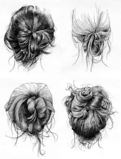 Amazing Pencil Drawings of Hair - Fine Art Blogger | Drawing References and Resources | Scoop.it