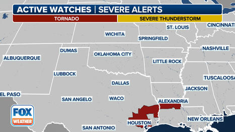 Tornado Watch issued for Houston as South braces for more severe weather, flooding | Fox Weather | Agents of Behemoth | Scoop.it