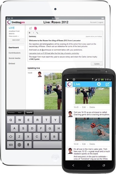 Real-Time News Reporting with Liveblog Pro | Web Publishing Tools | Scoop.it