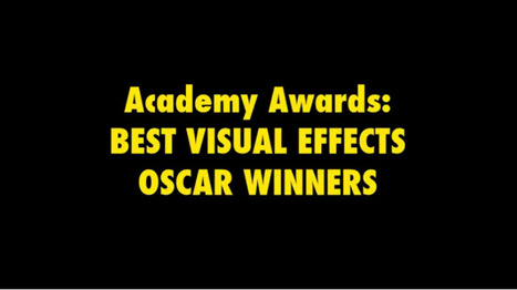 Watch the Evolution of VFX Through Academy Award Winning Movies @ Weeder | Photo Editing Software and Applications | Scoop.it