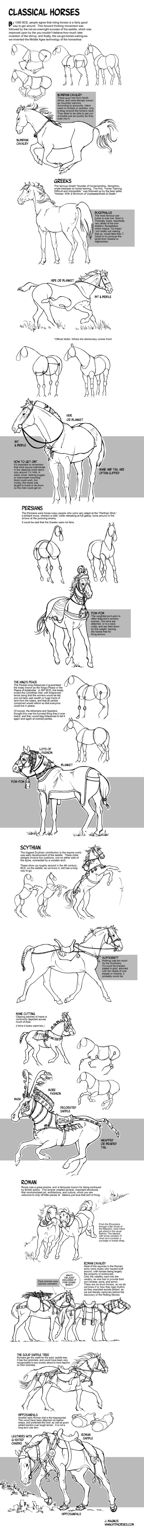 How to Draw Horses of the Classical World | Drawing References and Resources | Scoop.it
