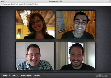 Free Group Video Chat and Screen-Sharing with the new Hall.com | Online Collaboration Tools | Scoop.it