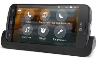 Doro 8040 : un smartphone dédié aux seniors avec un accès pour les proches | UseNum - Senior | Scoop.it